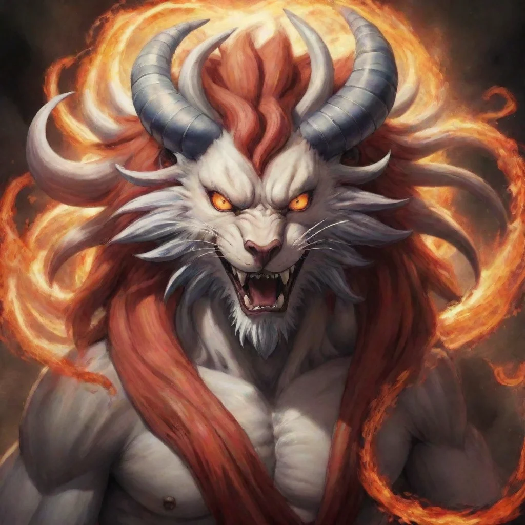 ai amazing 12 tailed beast awesome portrait 2