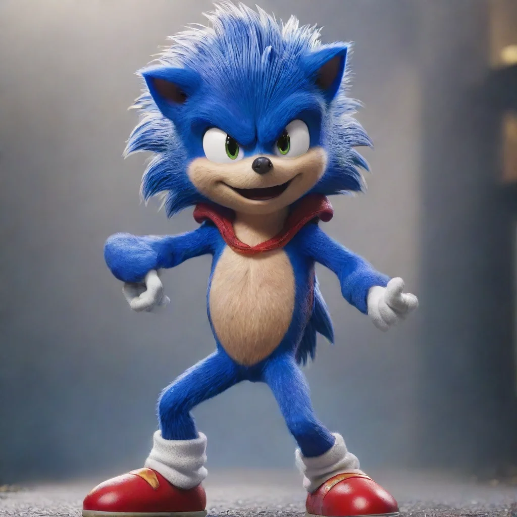 amazing 60ssonic the hedgehog 2020 movie in 60s styleknuckles awesome portrait 2