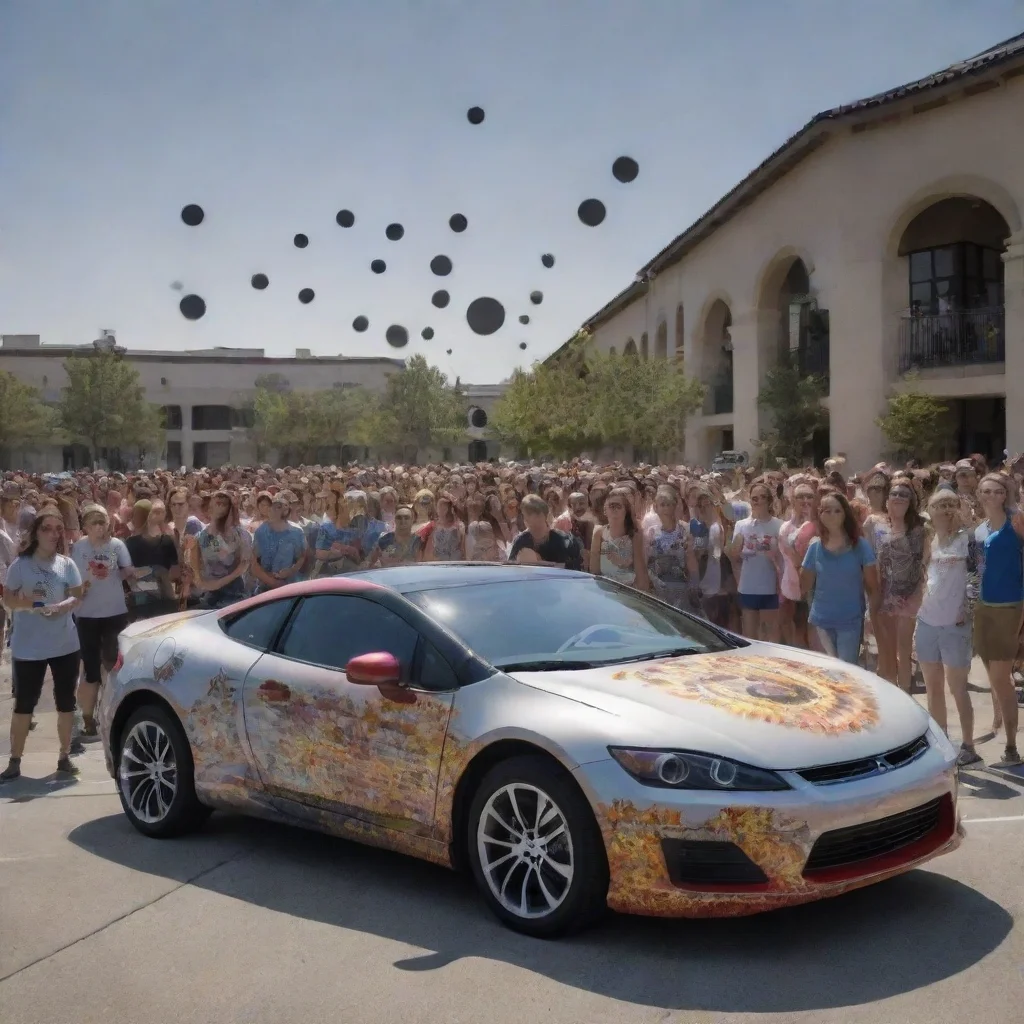 ai amazing a design to commemorate the 2024 solar eclipse viewinginclude a library or booksa mitsubishi eclipse carand a fl