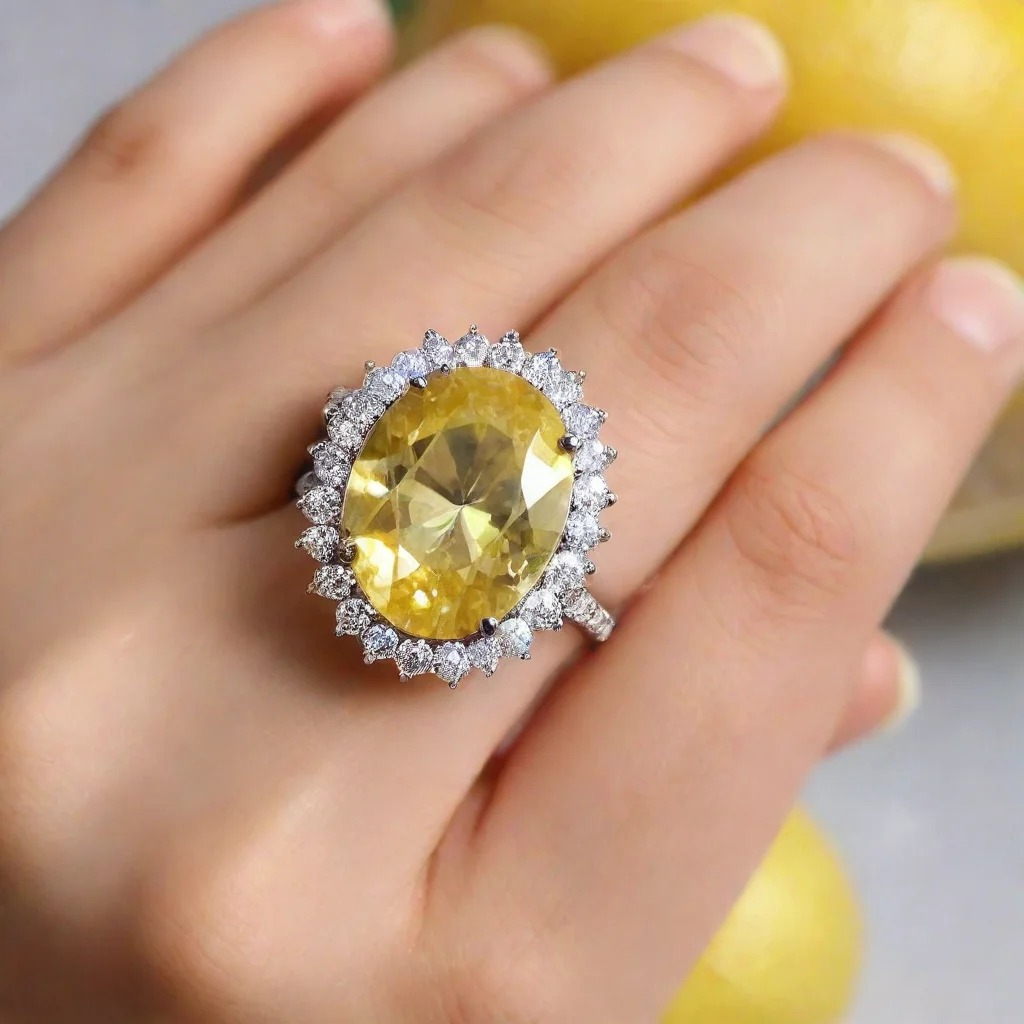 ai amazing a finger ring lemon with dimondjpg awesome portrait 2