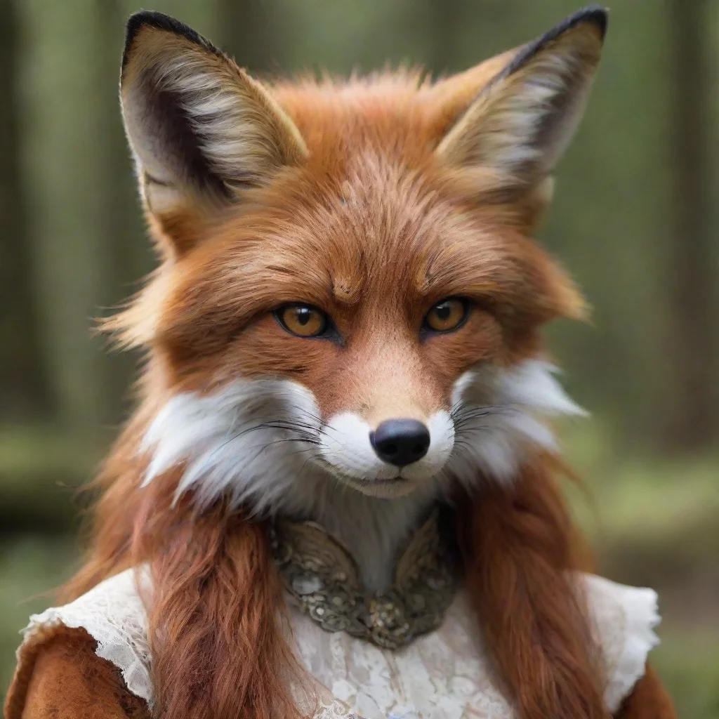  amazing a humanoid fox awesome portrait 2