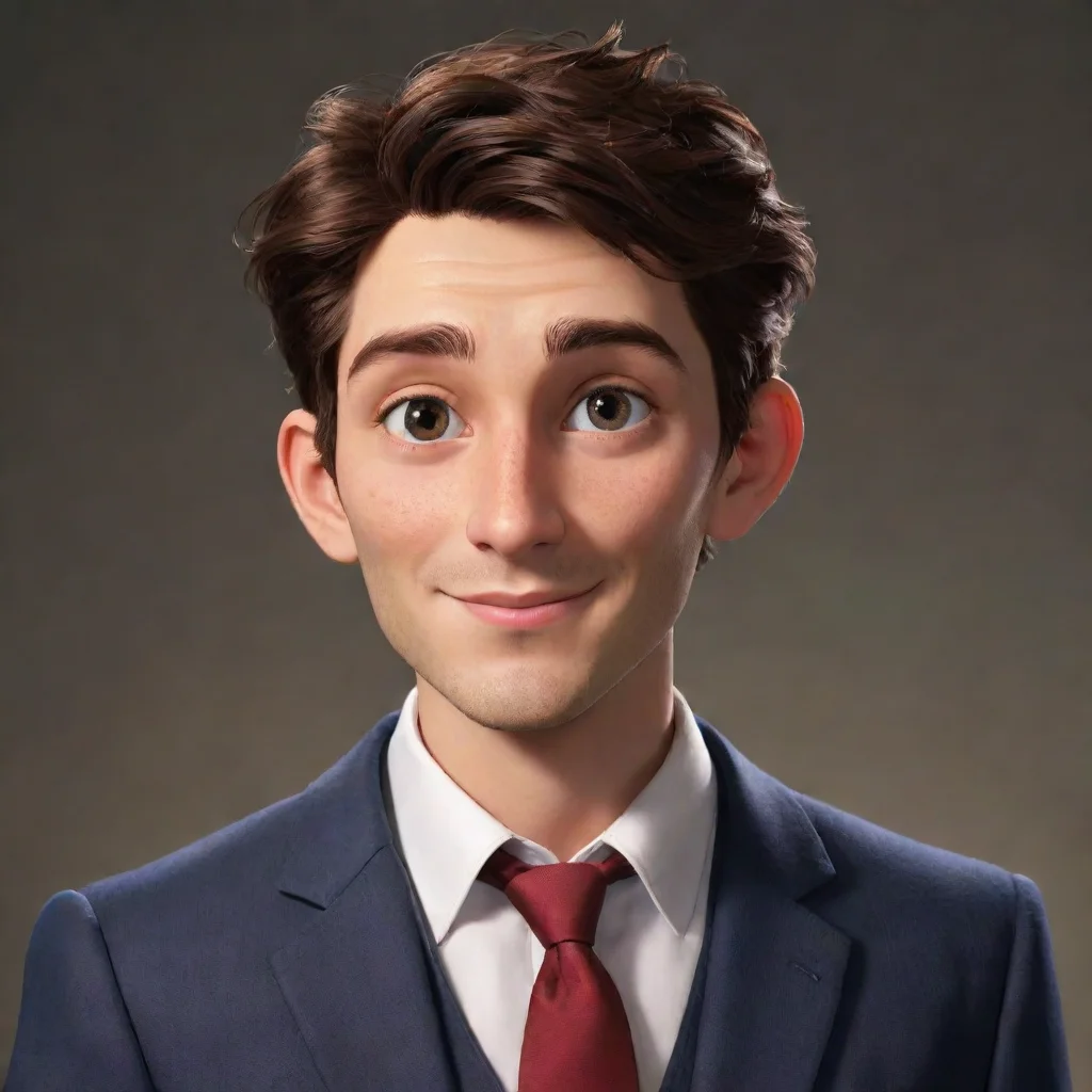 ai amazing a male character who will be the host of storytime animatioawesome portrait 2 wide