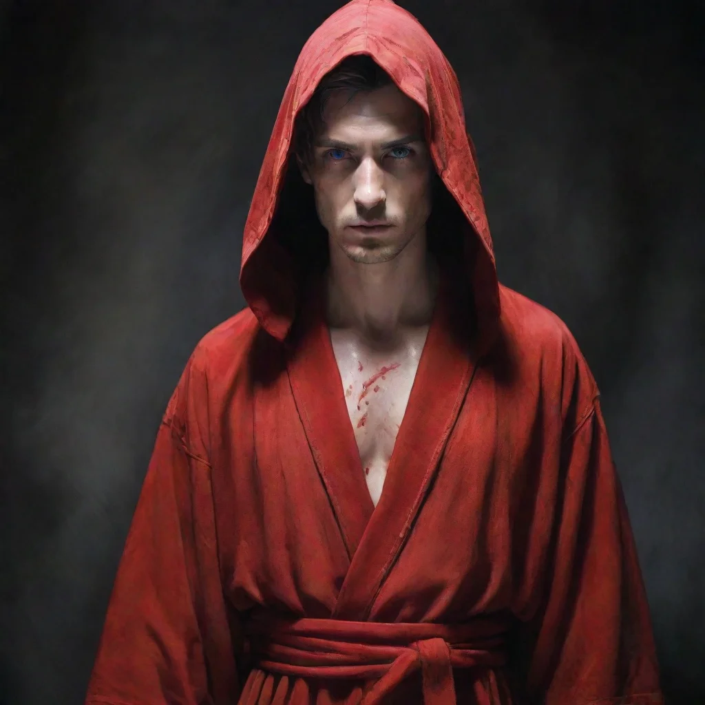 amazing a person in a blood red robe awesome portrait 2