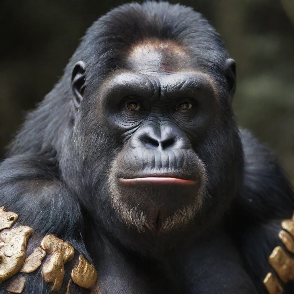  amazing a powerful king ape king awesome portrait 2