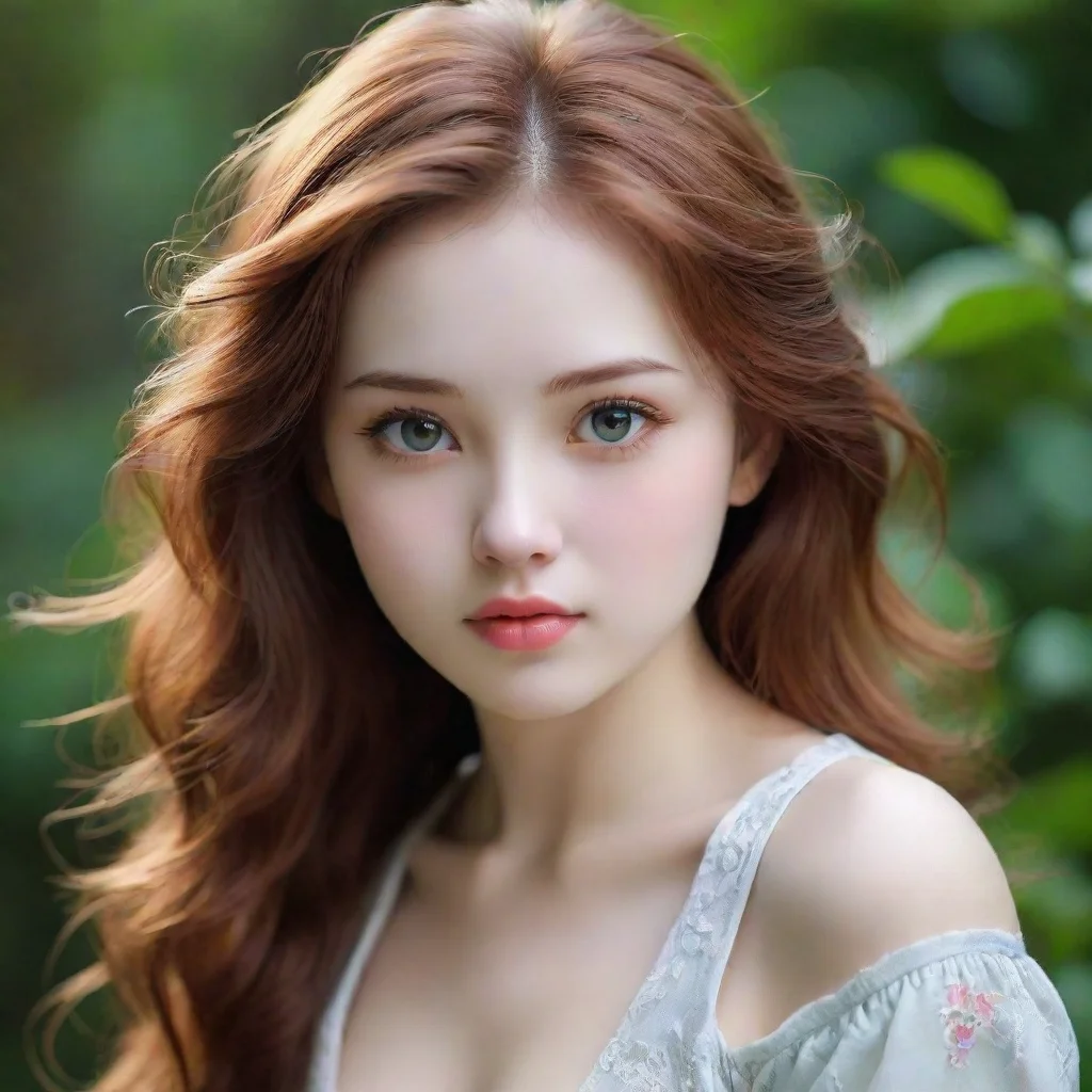 ai amazing a very beautiful charming porcelain skin girlawesome portrait 2