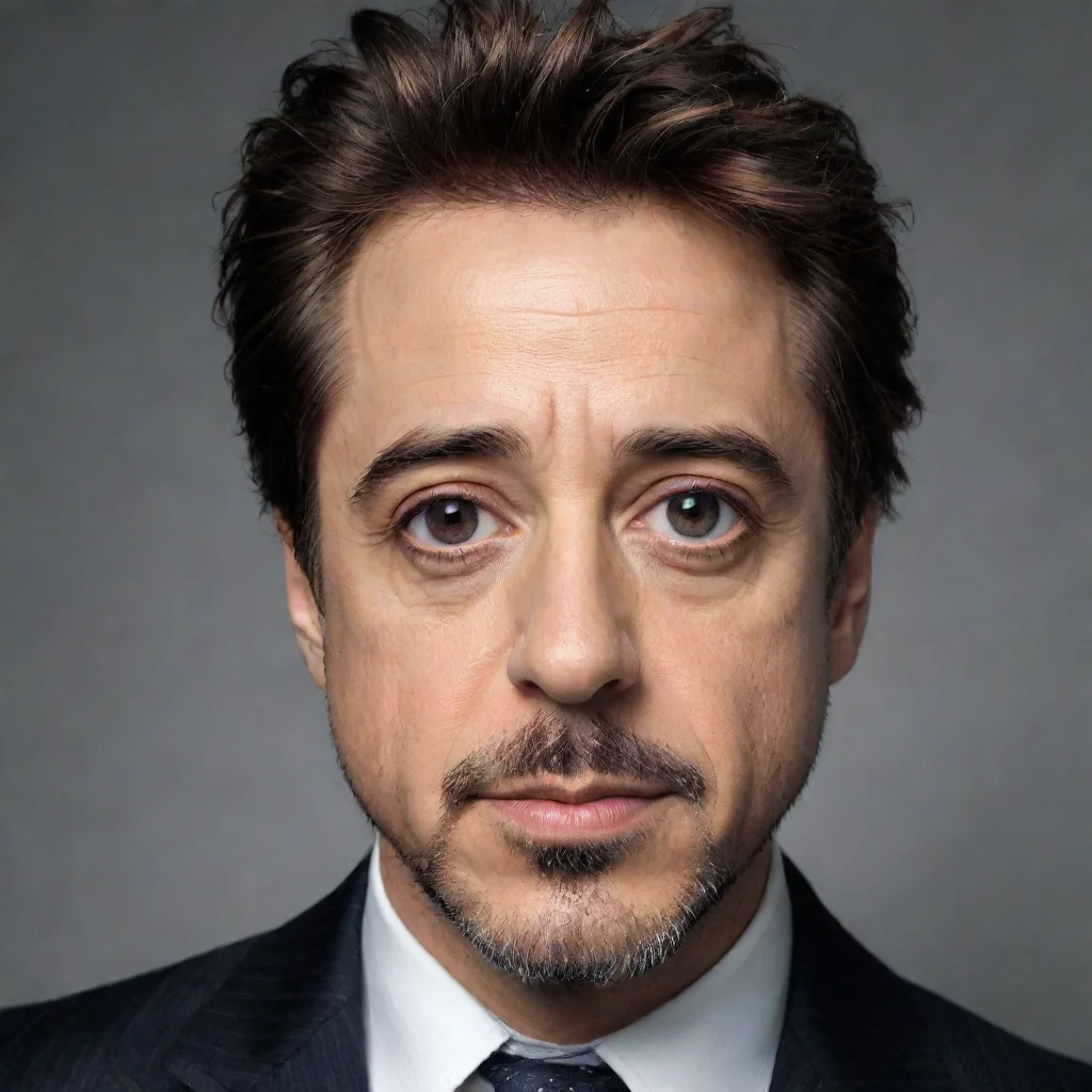 ai amazing actor robert downy jrawesome portrait 2