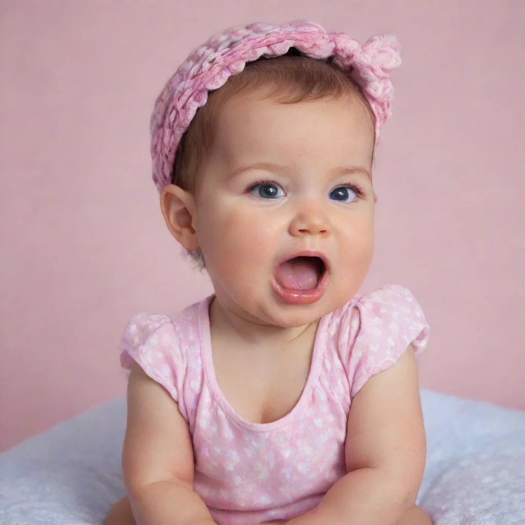 ai amazing adult turned into baby girl awesome portrait 2