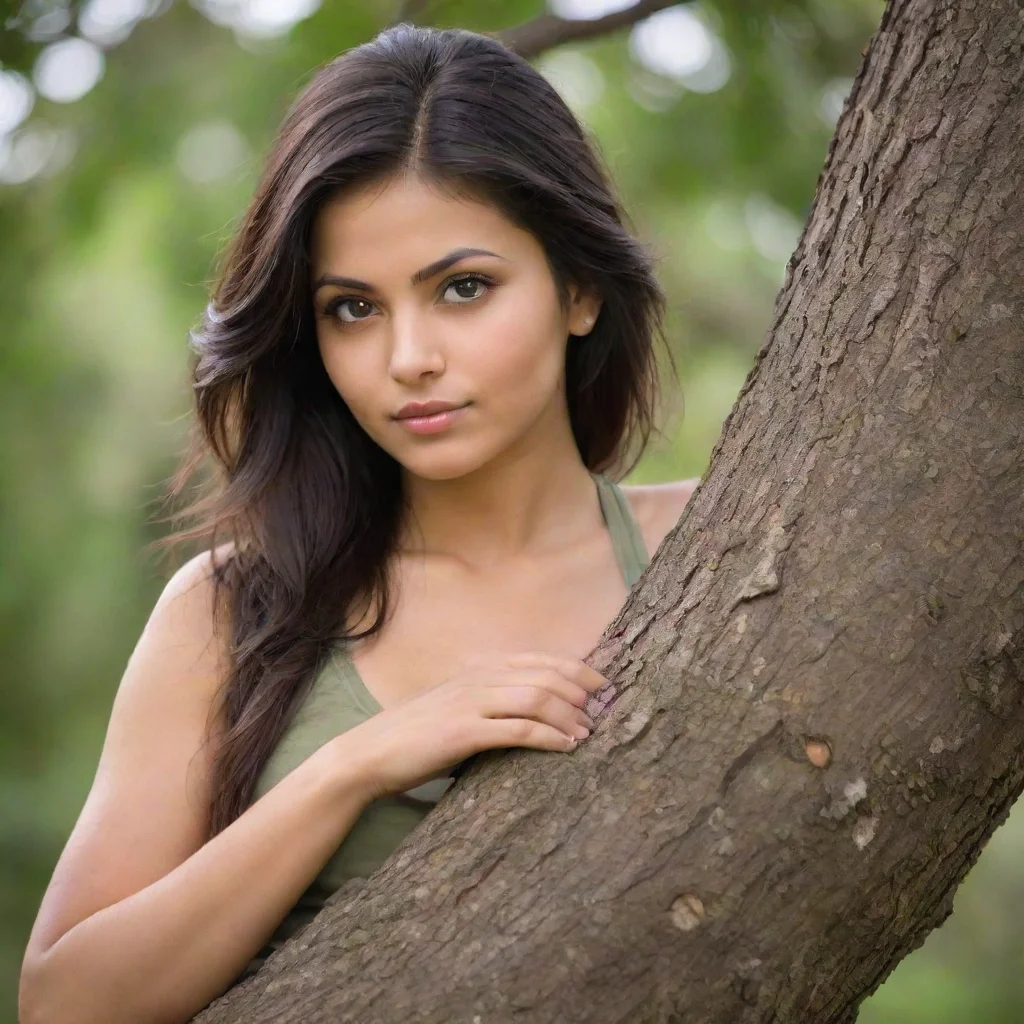 ai amazing amazing sheena resting on a tree awesome portrait 3 awesome portrait 2