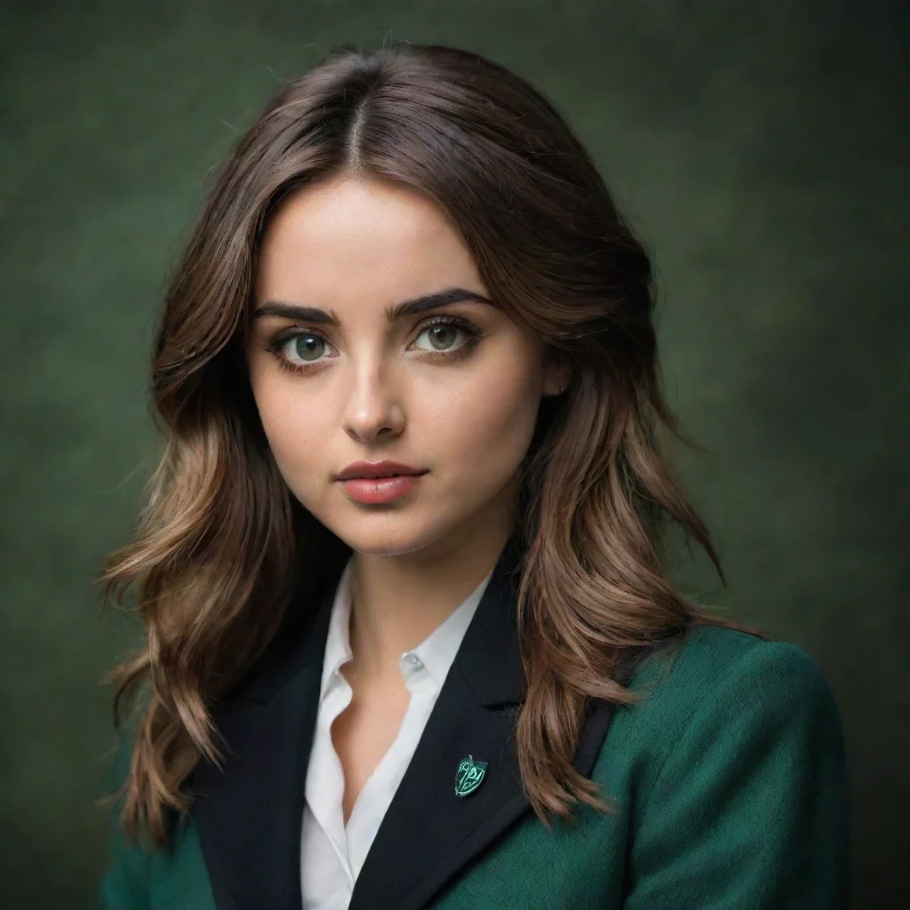 ai amazing ana de armas as a slytherin awesome portrait 2