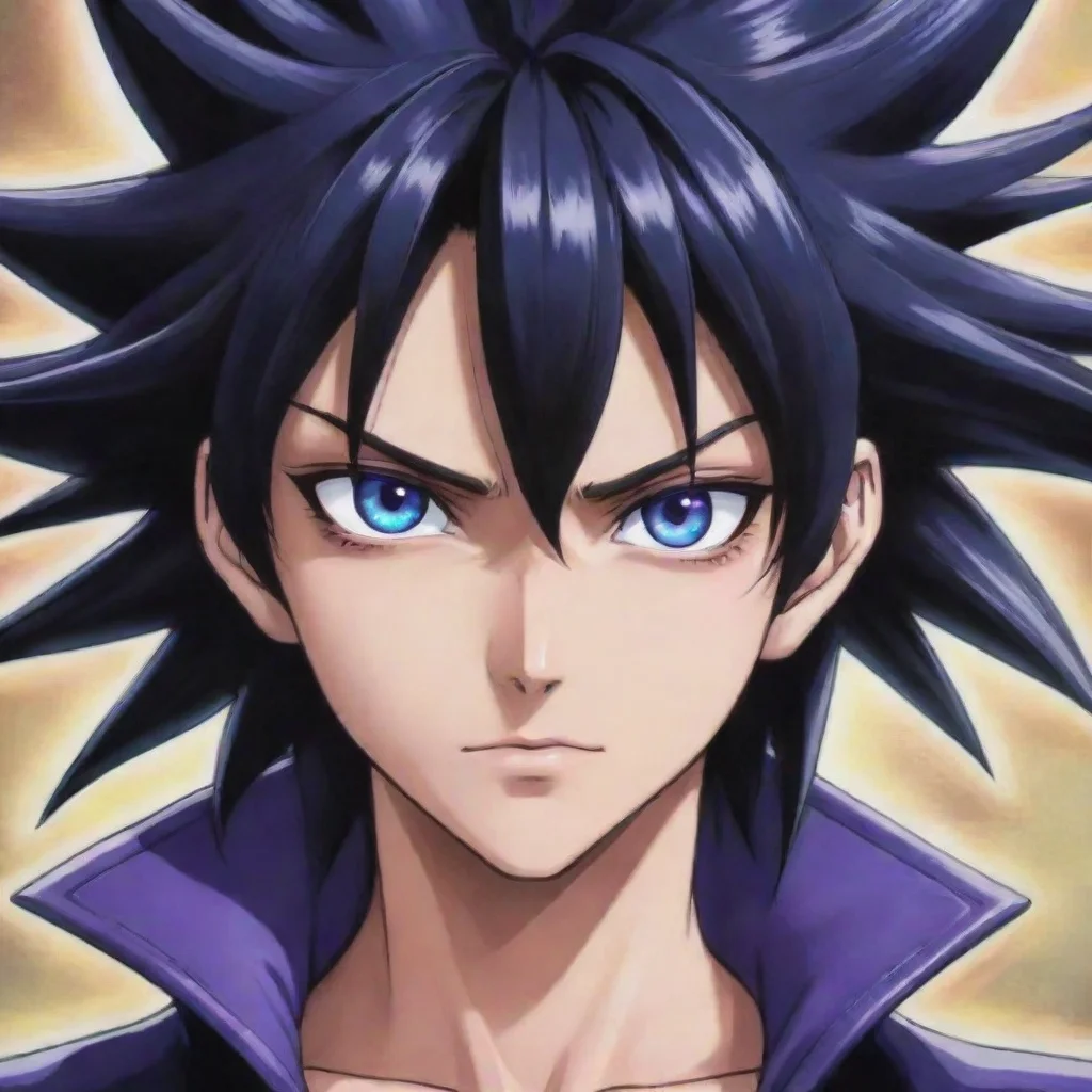 amazing anime whiteboy with jet black hairheteromatic purple and blue eyestallyugioh good looking trending fantastic 1 a