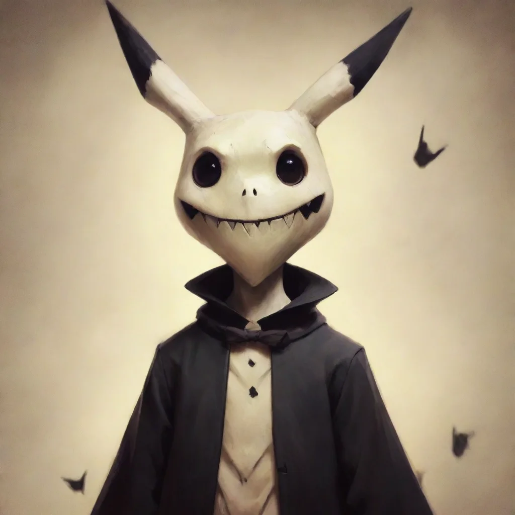  amazing anthropomorphic mimikyu awesome portrait 2