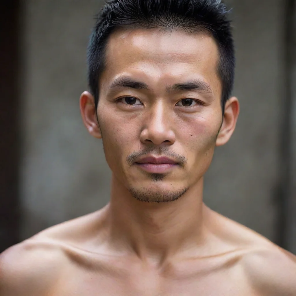 ai amazing asian man awesome portrait 2