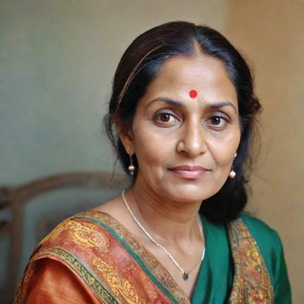 ai amazing aunty awesome portrait 2