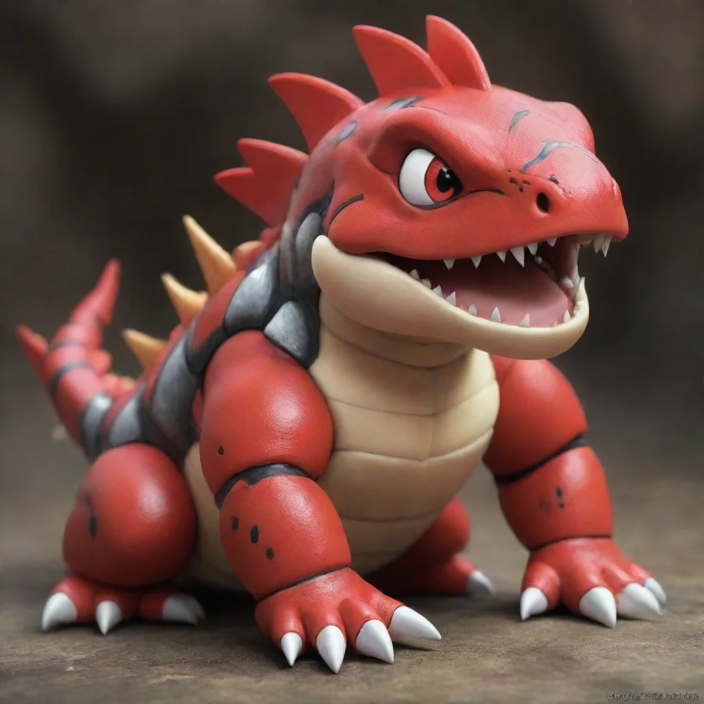 ai amazing baby groudon awesome portrait 2