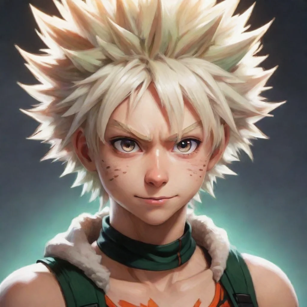 ai amazing bakugo awesome portrait 2