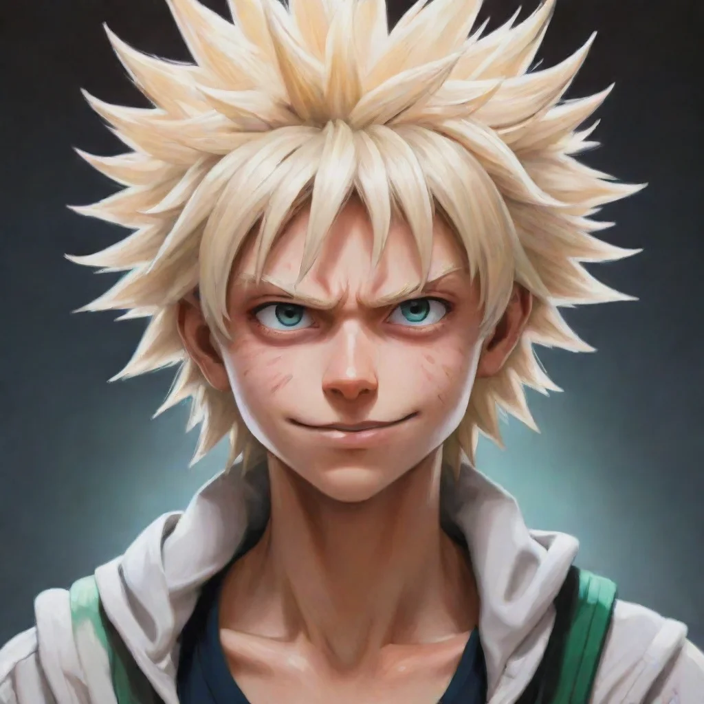 ai amazing bakugo mha awesome portrait 2