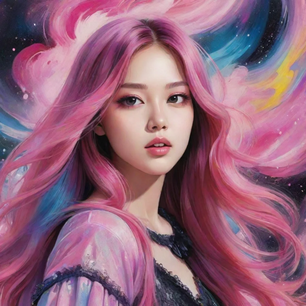 ai amazing beautifully detailed blackpink abstract wonderland fantasy aurora best quality awesome portrait 2