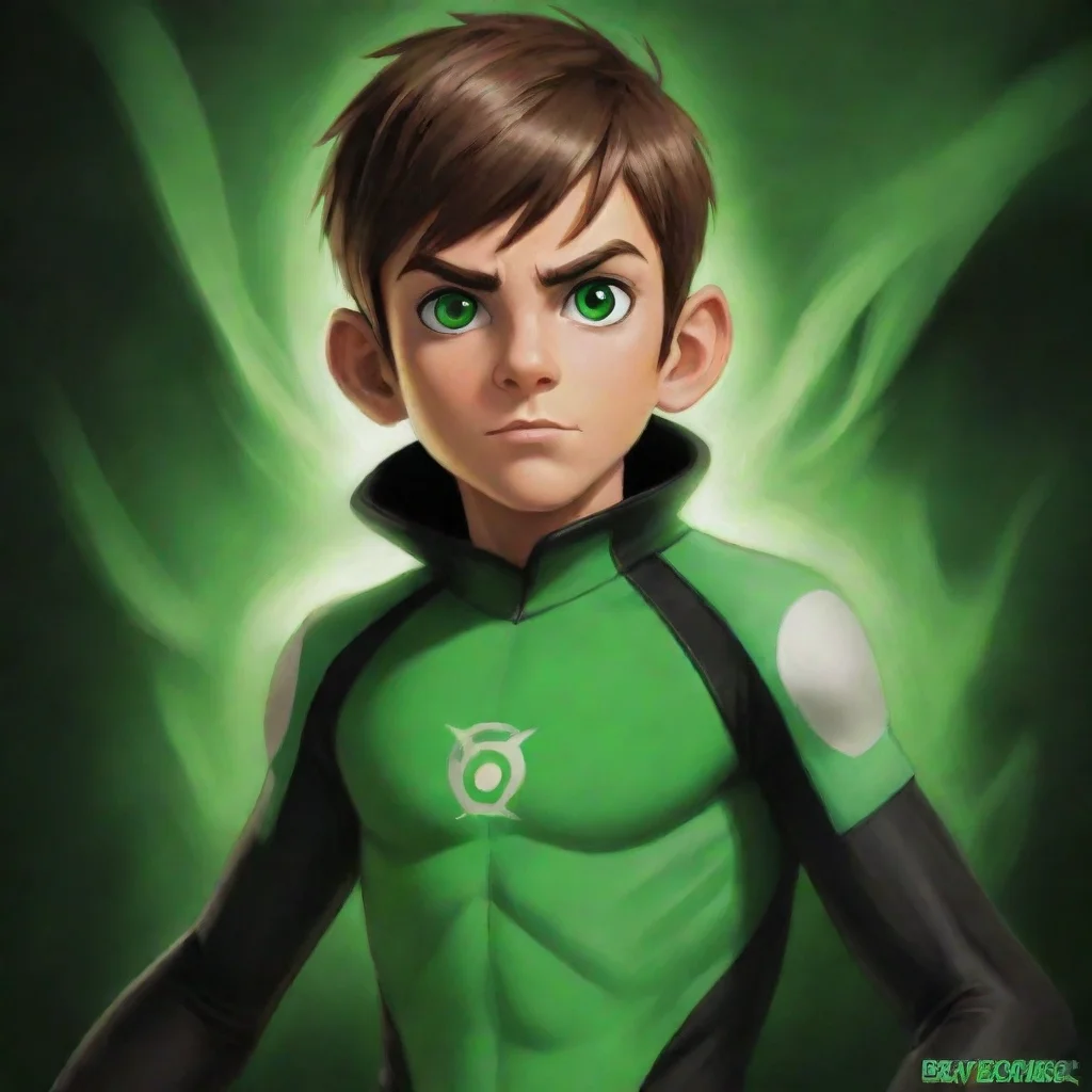 ai amazing ben 10 awesome portrait 2