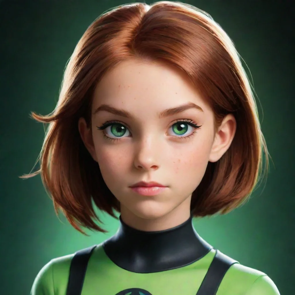 ai amazing ben 10 young gwen tennyson awesome portrait 2