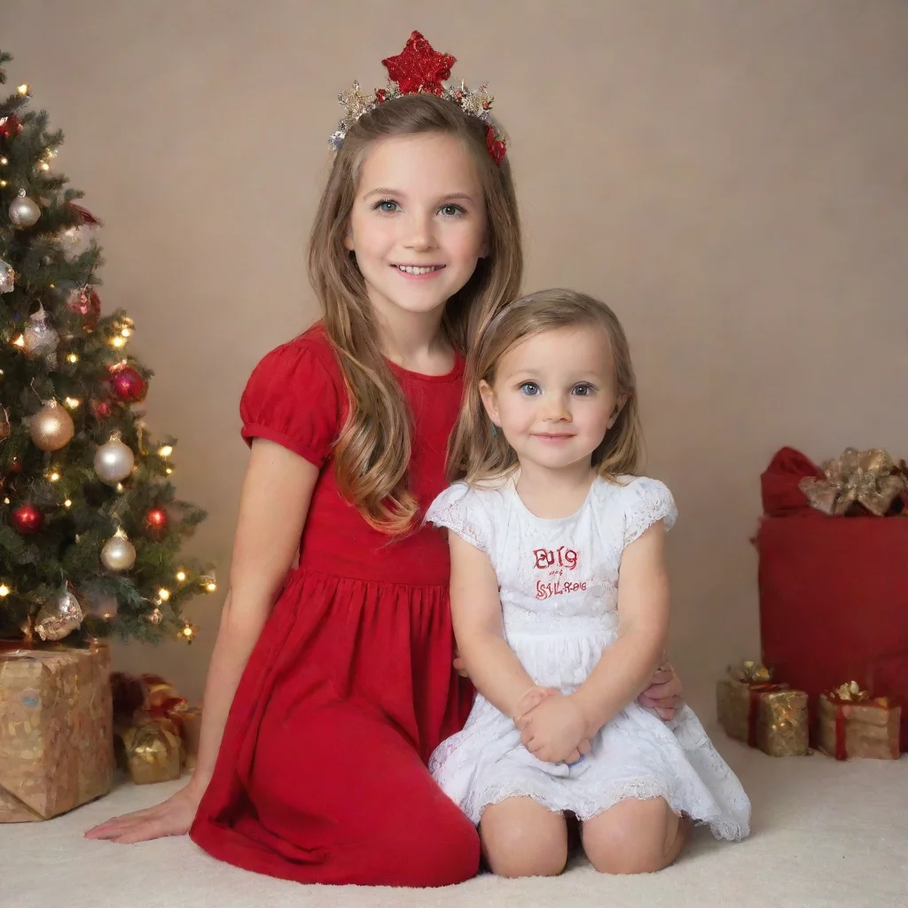 ai amazing big sister christmas awesome portrait 2