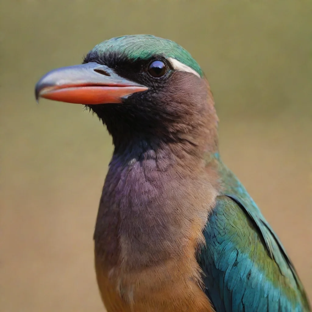 ai amazing bird throat awesome portrait 2