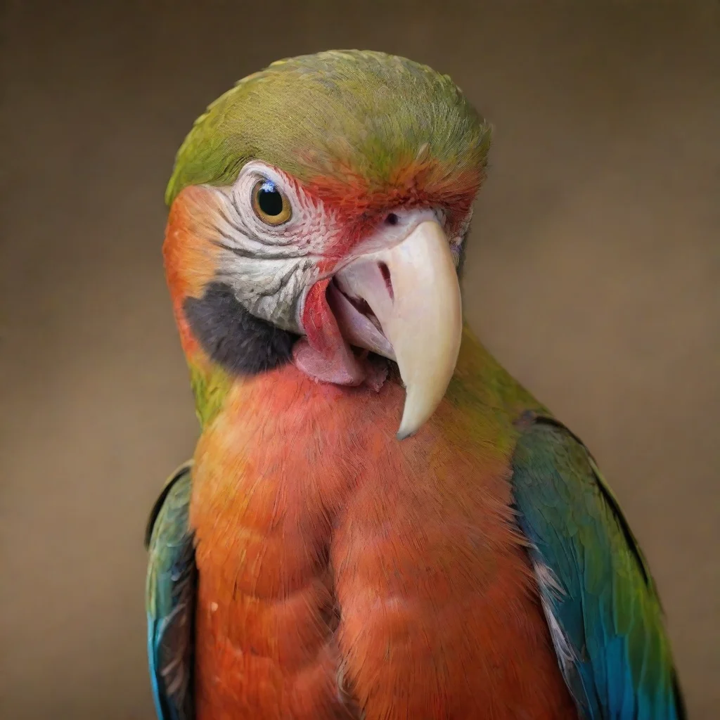 ai amazing bird with human mouth cheawesome portrait 2