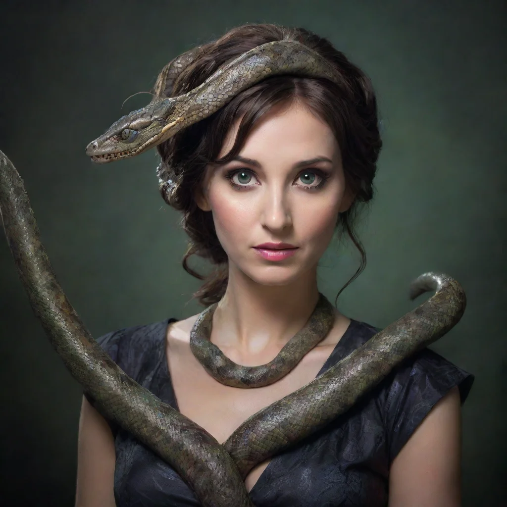 ai amazing bitten by nagini awesome portrait 2