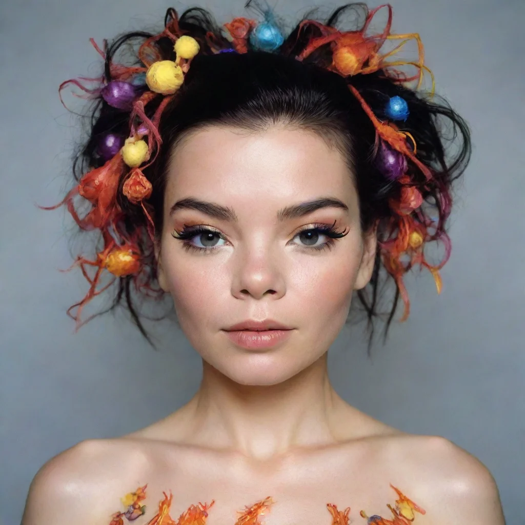 ai amazing bjork albumps1 awesome portrait 2