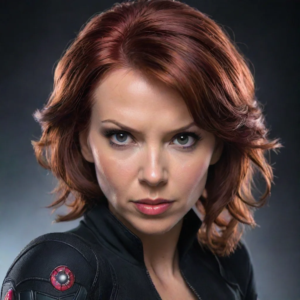  amazing black widow domintes awesome portrait 2