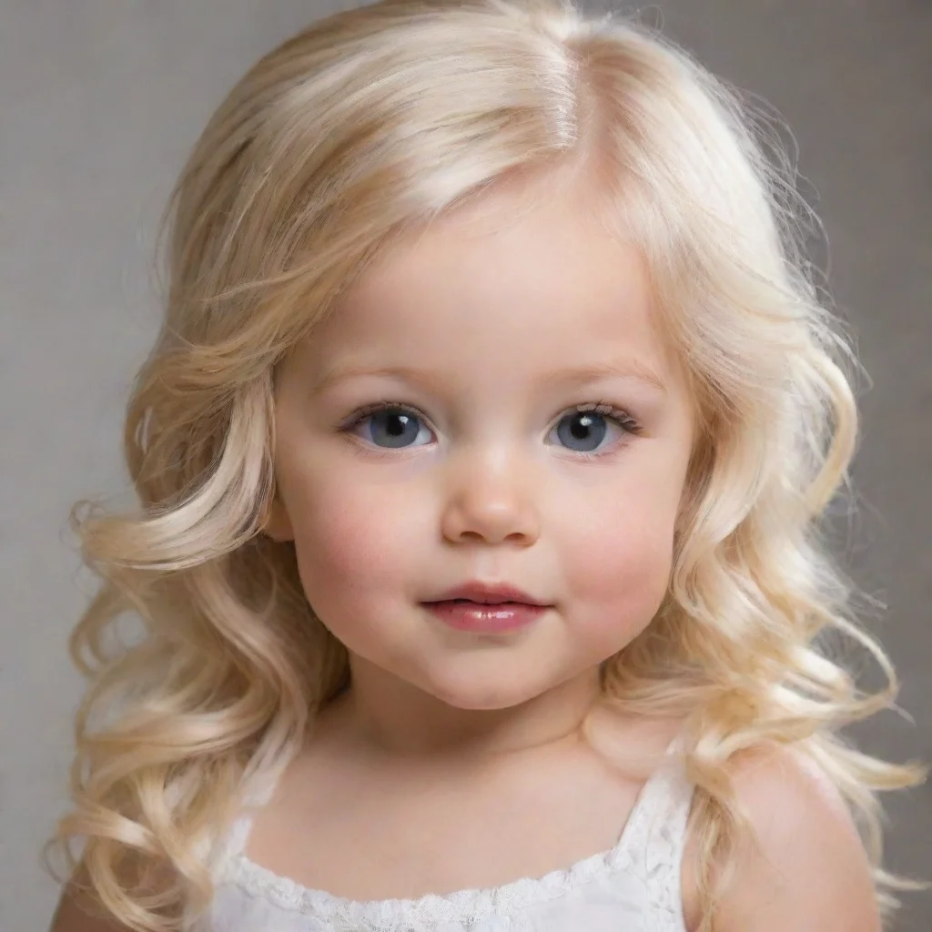 ai amazing blonde toddlerawesome portrait 2