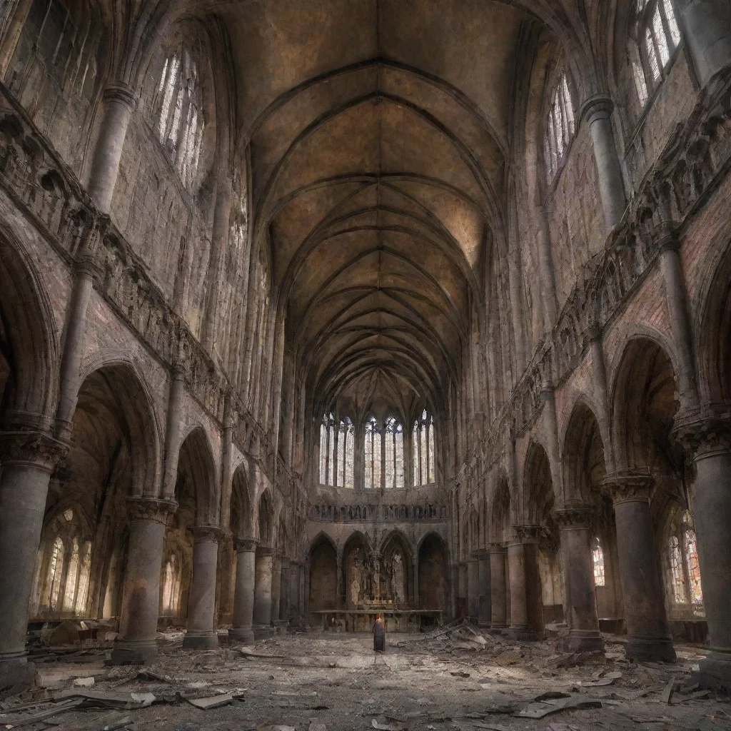 ai amazing bremen dom in the post apocalypseawesome portrait 2