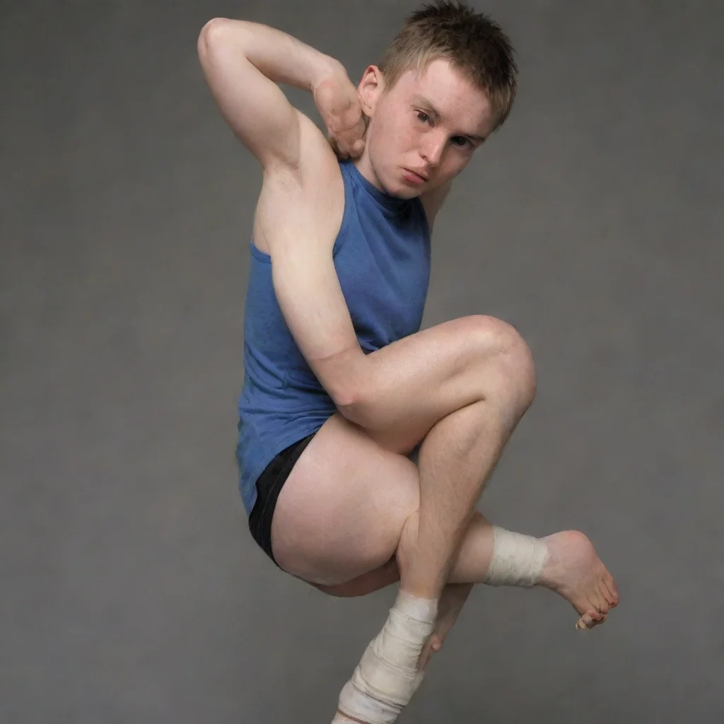 ai amazing broken leg awesome portrait 2