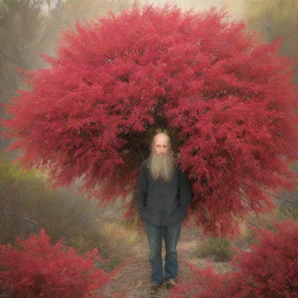 ai amazing burning bush awesome portrait 2