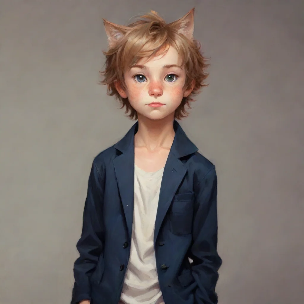  amazing cat boy awesome portrait 2 tall