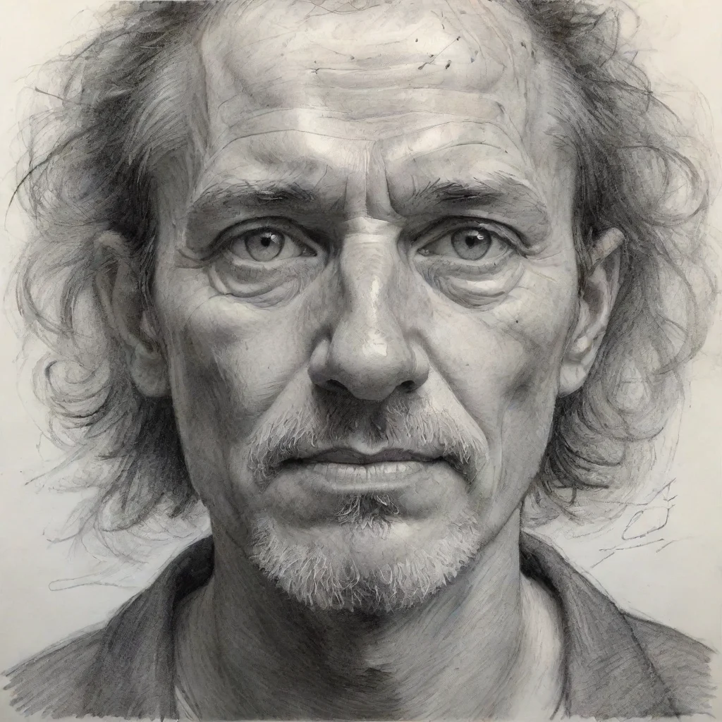 ai amazing chaotic handwriting of unconcentrated person more chaotic awesome portrait 2