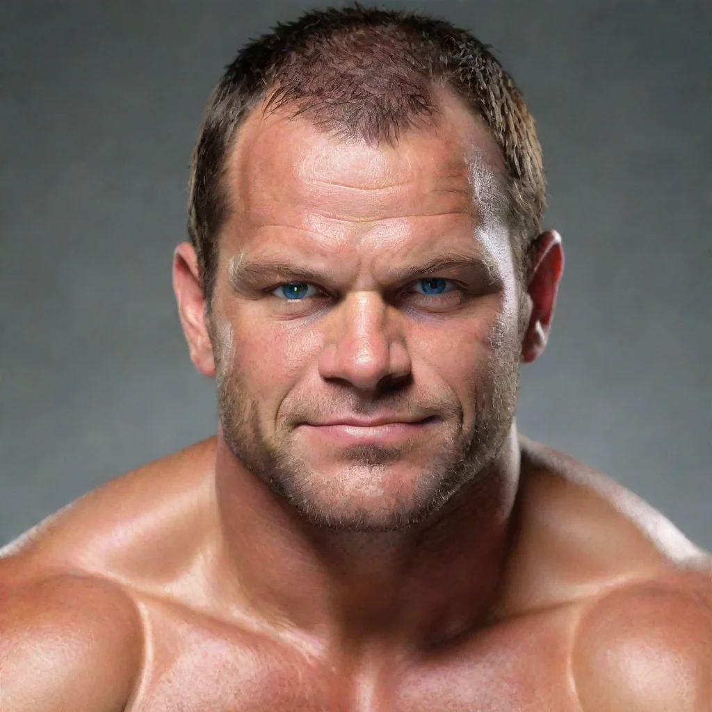 ai amazing chris benoitawesome portrait 2