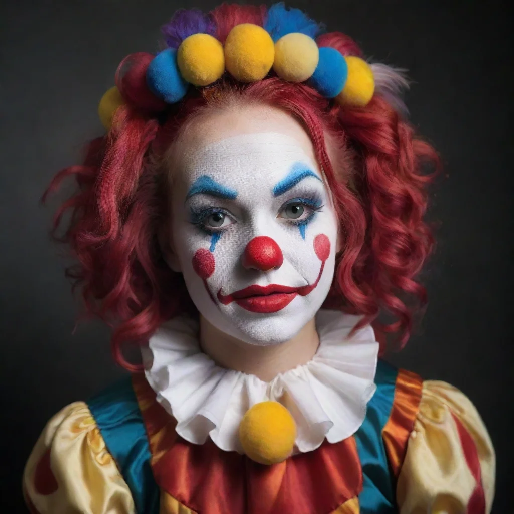  amazing clown girlfriend awesome portrait 2