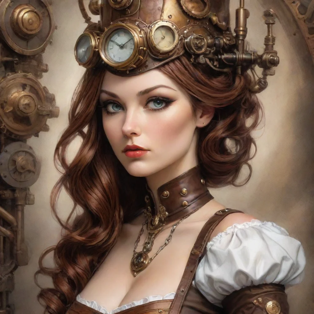 ai amazing comic book steampunk beauty grace awesome portrait 2