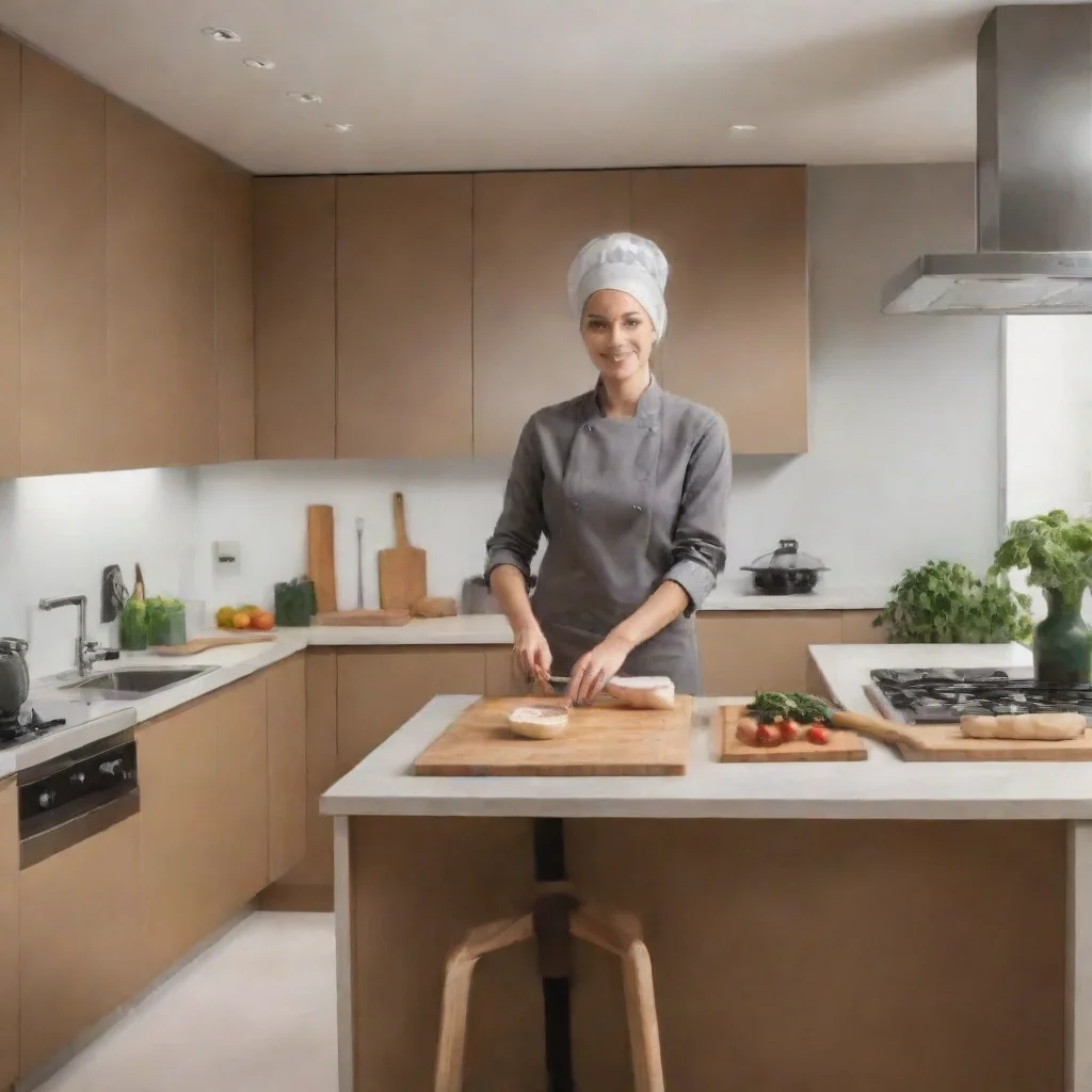  amazing cooking in modern kitchen awesome portrait 2
