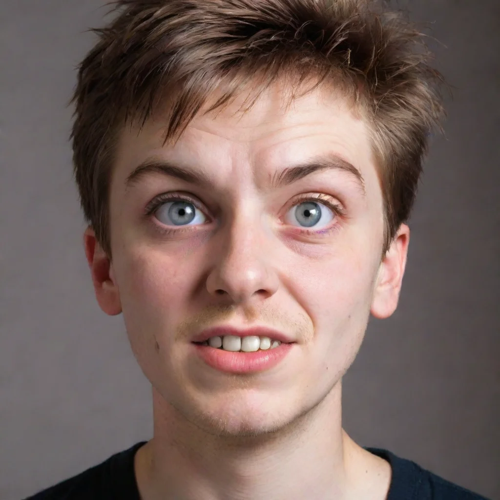  amazing cross eyed silly person awesome portrait 2
