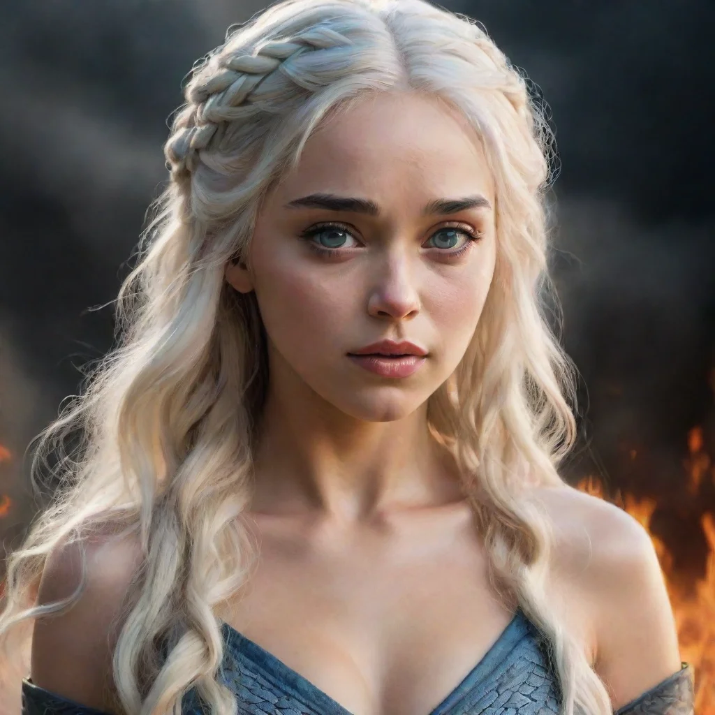 ai amazing daenerys targaryen awesome portrait 2