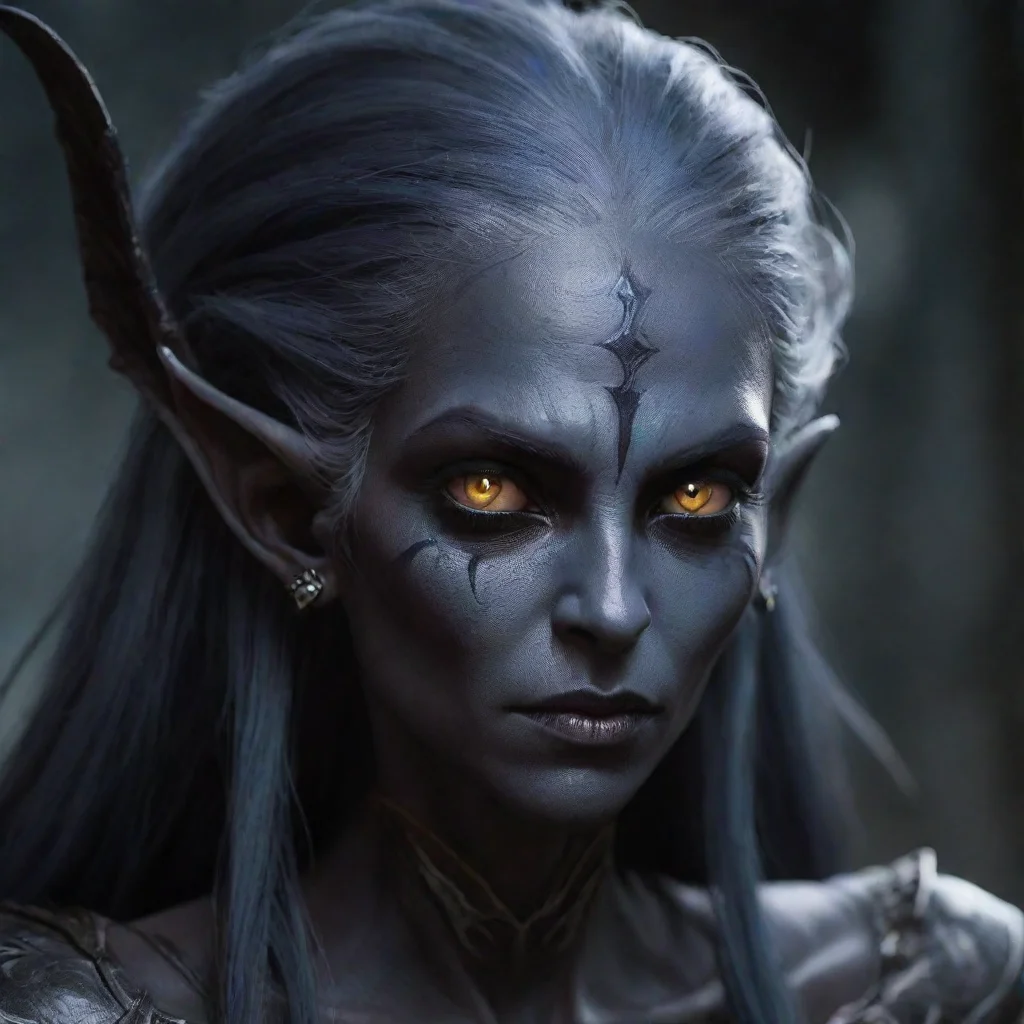  amazing dark elf awesome portrait 2