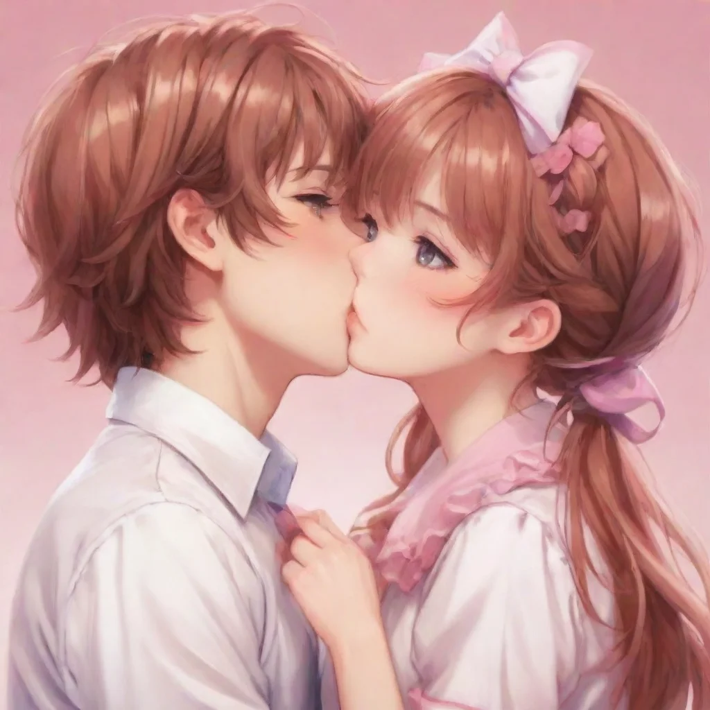  amazing ddlc kissing you awesome portrait 2