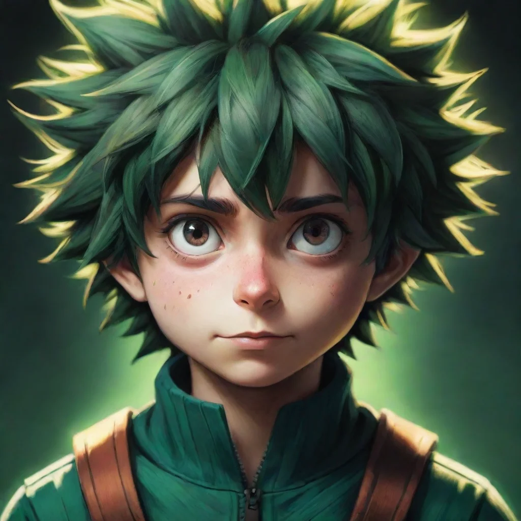 ai amazing deku awesome portrait 2