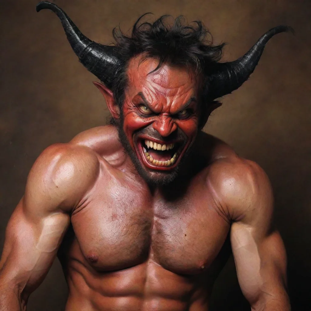 ai amazing demon tickling awesome portrait 2
