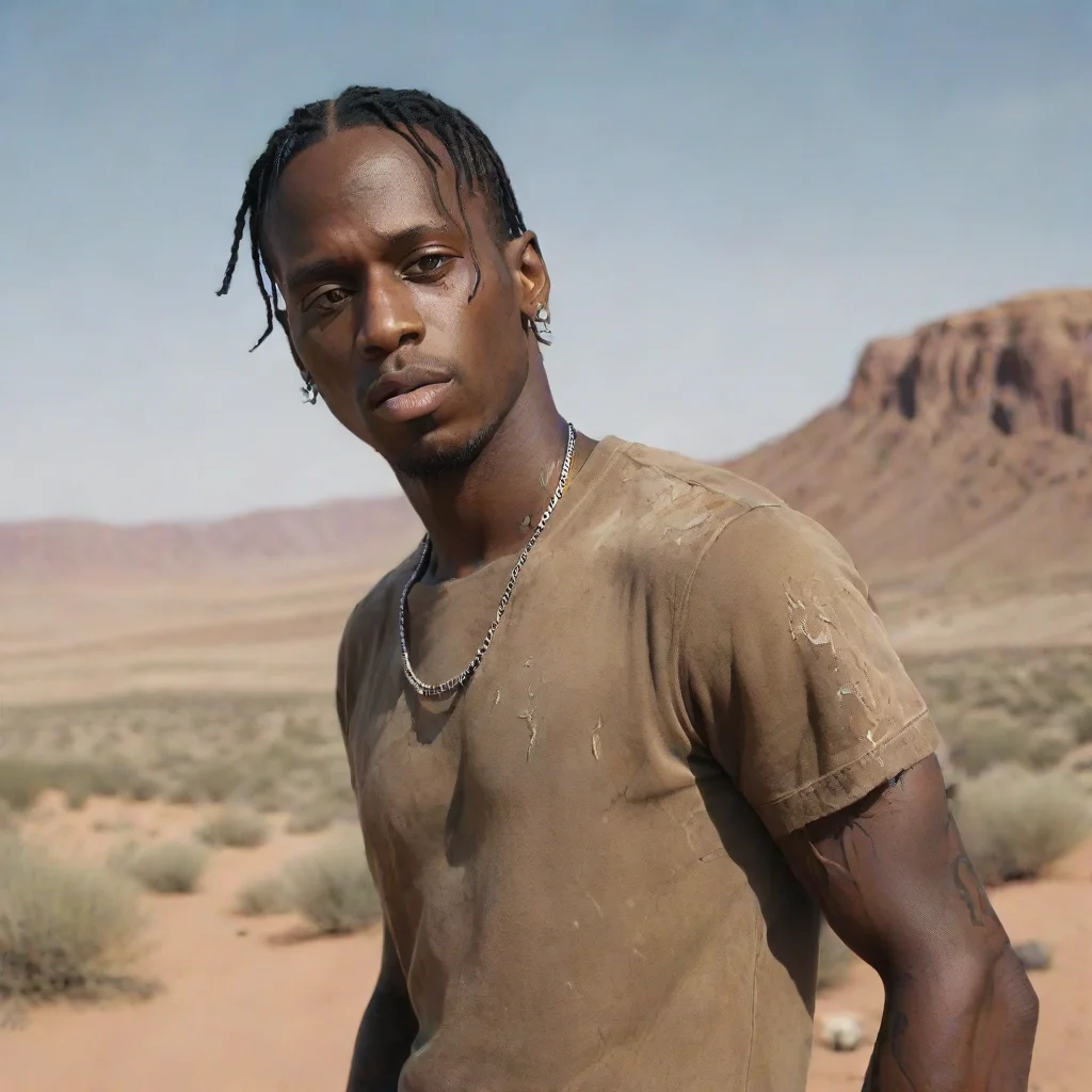 ai amazing desert travis scott awesome portrait 2