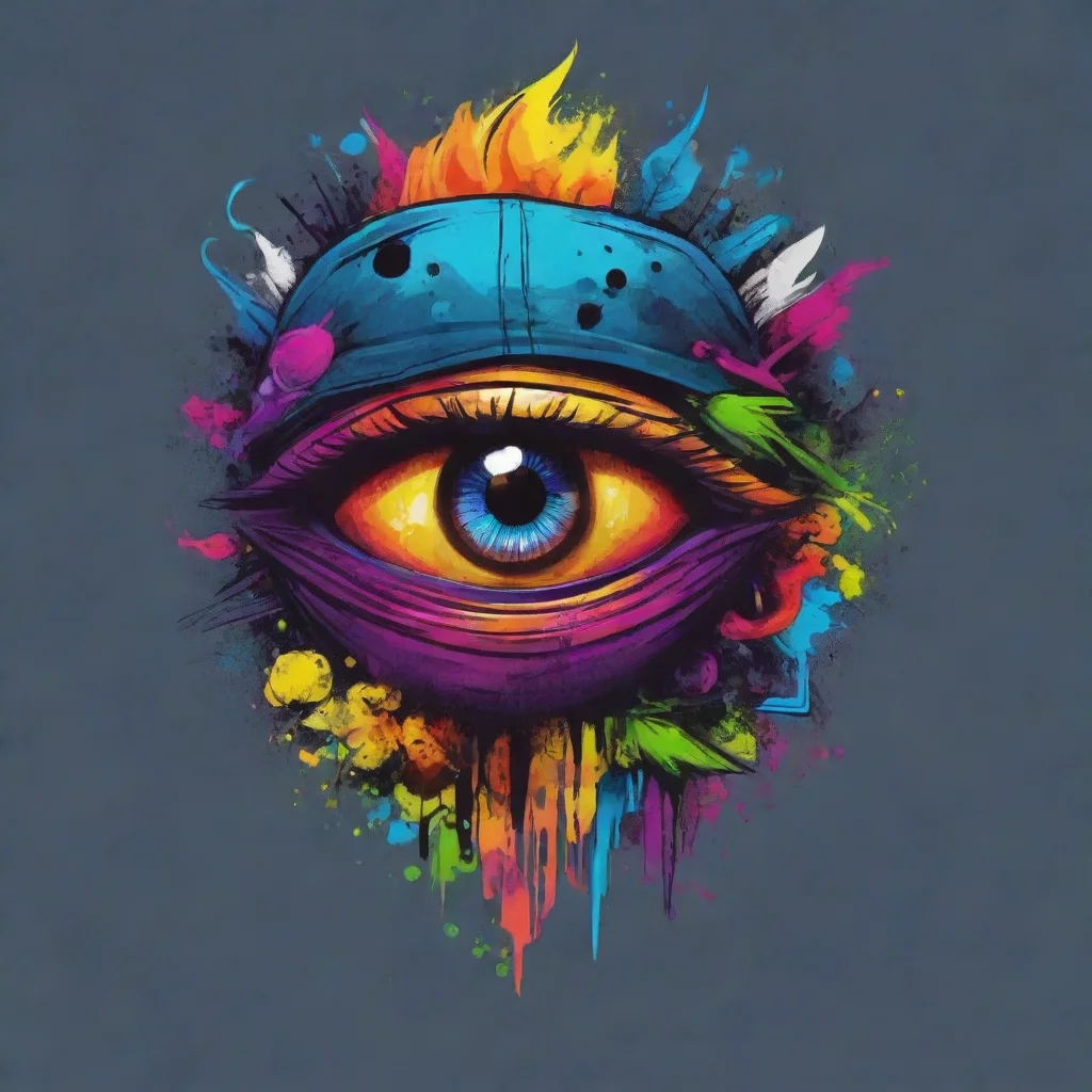 ai amazing design a vibrant and eye catching graphic for my t shirt that reflects my personality and interestsinclude eleme