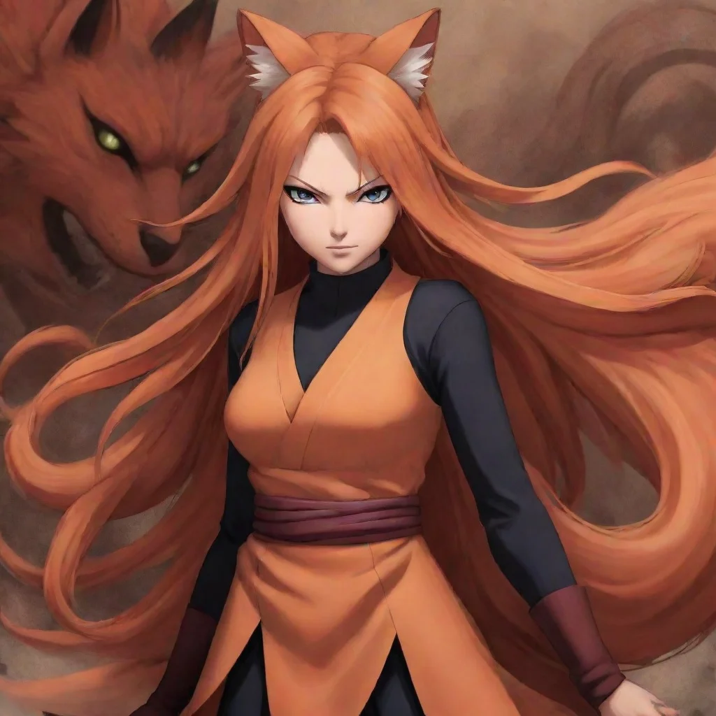 ai amazing detailed And im your son alice I am Kushina Uzumaki the jinchriki of the NineTailed Demon Fox Kurama I am a kuno