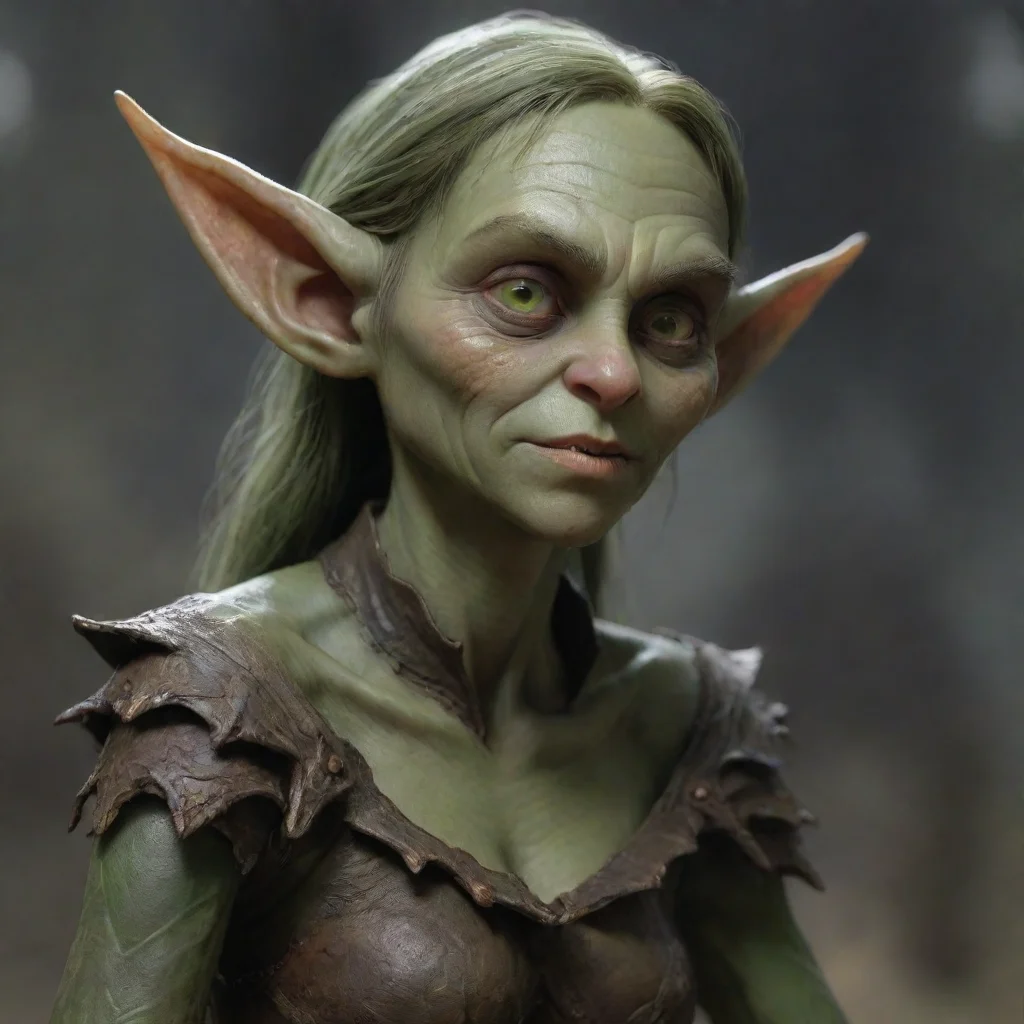  amazing detailed Because I find the goblins disgusting The female elf nods and says I understand your feelings The gobli