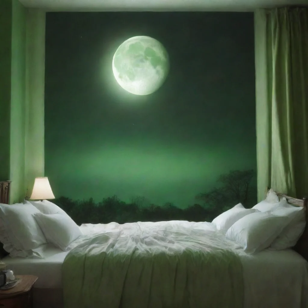  amazing detailed I wake up in a world exactly as my own except the moon is green You wake up in your own bed but somethi
